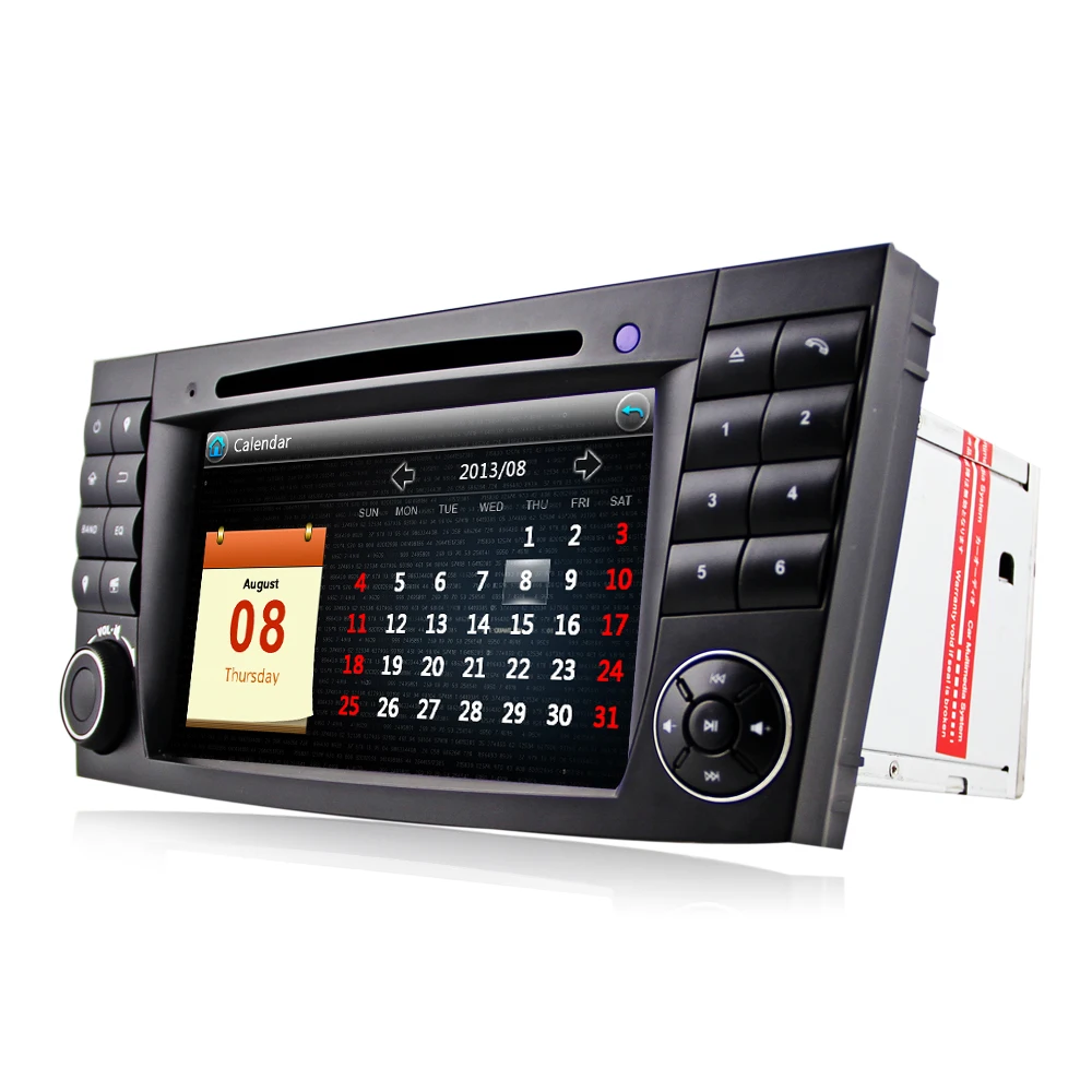 2 Din Dvd-плеер Автомобиля Для Mercedes Benz E Class W211 W209 W219 Радио Стерео Система Навигации GPS |