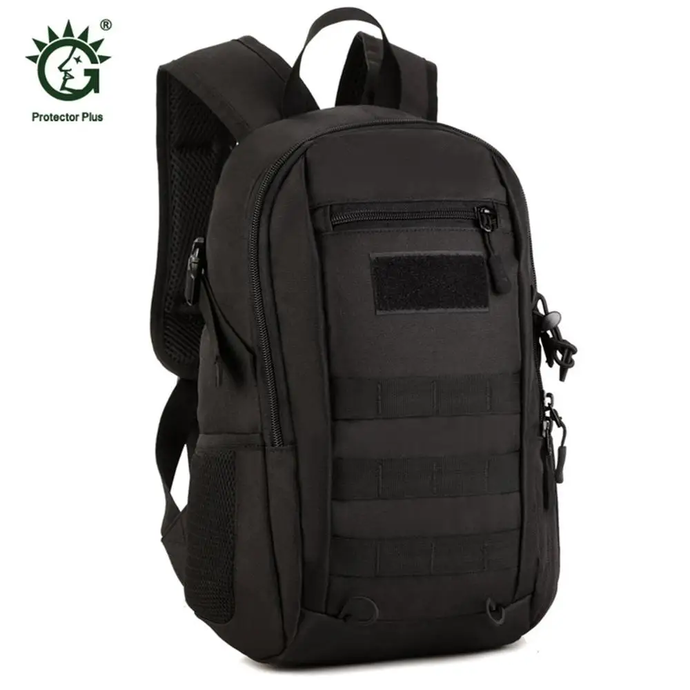 black 12L небольшой Размеры прочная нейлоновая оплетка продлевает на открытом воздухе для спорта, Походов, Кемпинга Охотничьи сумки Для женщин Путешествия походные рюкзаки сумка - Цвет: black