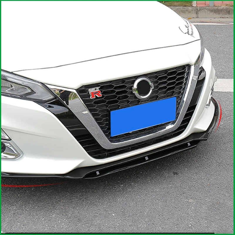 Для Nissan седан Altima 2019 передний бампер пластина спойлер протектор комплект для