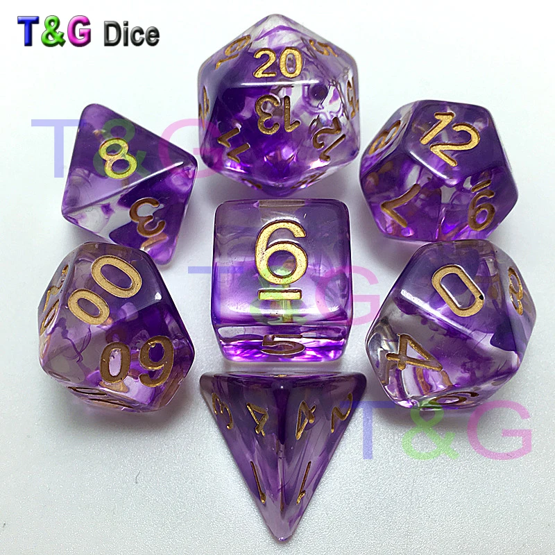 42 шт./пакет новый многогранный Набор для игры DnD plus d4 d6 d8 d10 d12 d20 Подарочная игрушка