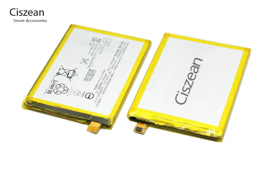 Сменный аккумулятор для смартфона Ciszean 1 шт. LIS1605ERPC 3430 мА/ч/Вт/ч E6883 Z5P Dual E6853 Z5 Premium Z 5