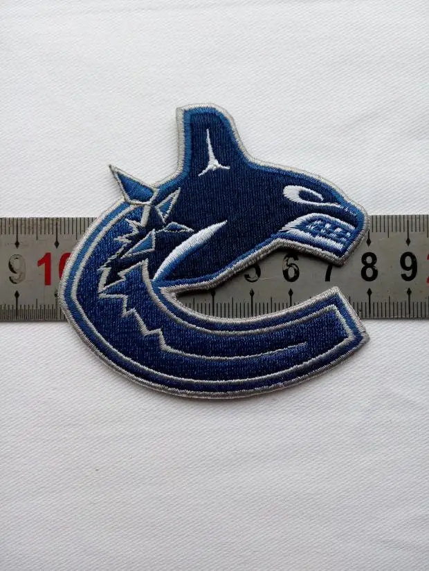 2 шт./лот Национальная хоккейная лига клубная команда Canucks логотип Железный На