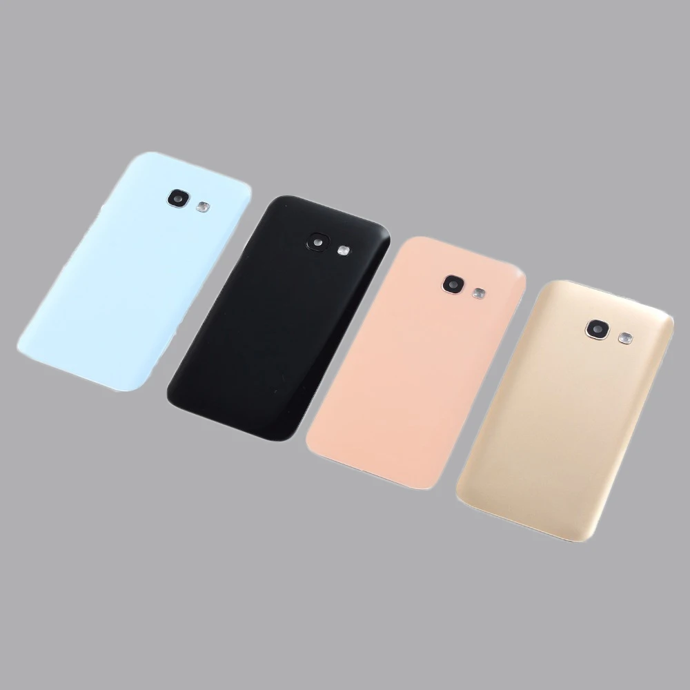 Стеклянная крышка аккумулятора для Samsung Galaxy A3 A5 A7 2017 A320 A320F A520 A520F A720 A720F задняя
