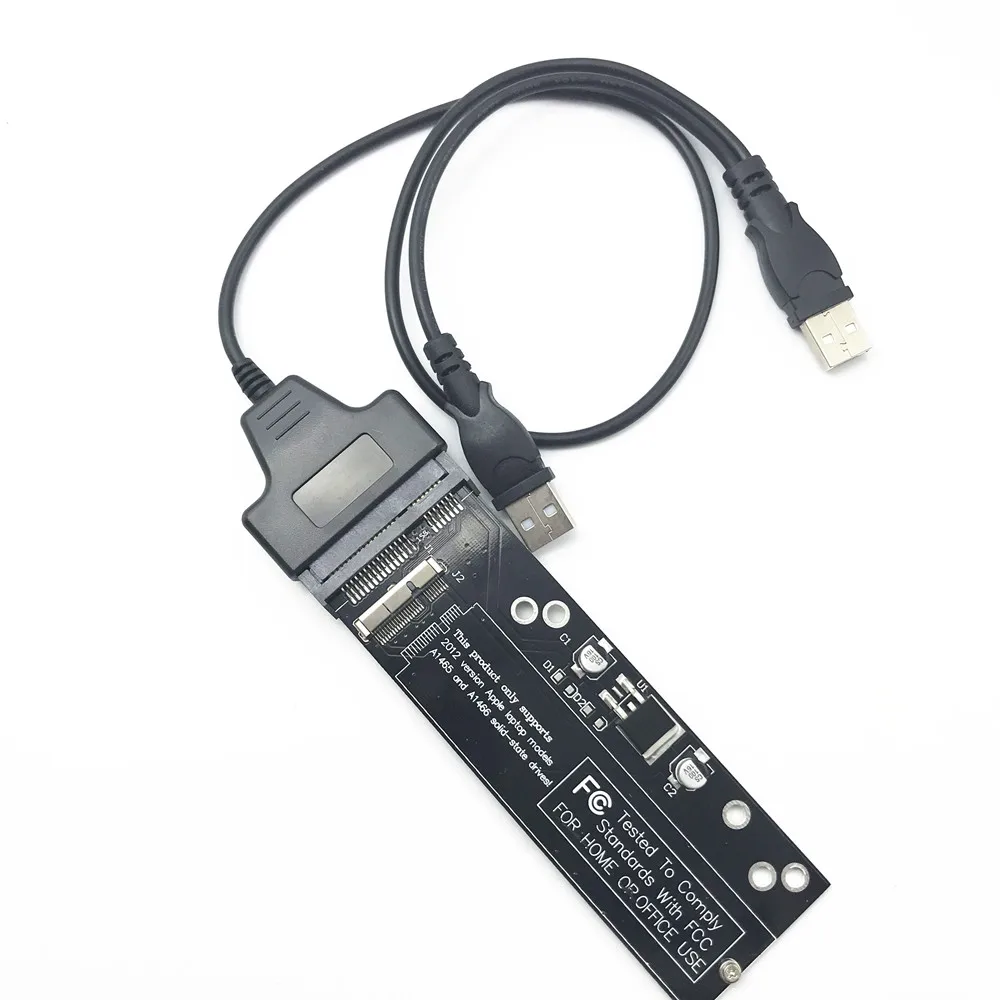 Для A1466 A1465 A1425 2012 года MACBOOK AIR ssd SATA адаптер с кабель USB 2 0|ssd drive|ssd pcissd for eee pc 901 |