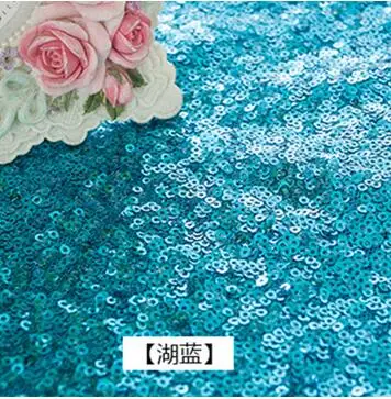 Sky Blue 3 мм Мини блесток ткань материал потрясающий по всему BLING маленькими сверкающими блестками на сетке. Свадьбы, украшения, танцевальная одежда - Цвет: Sky Blue