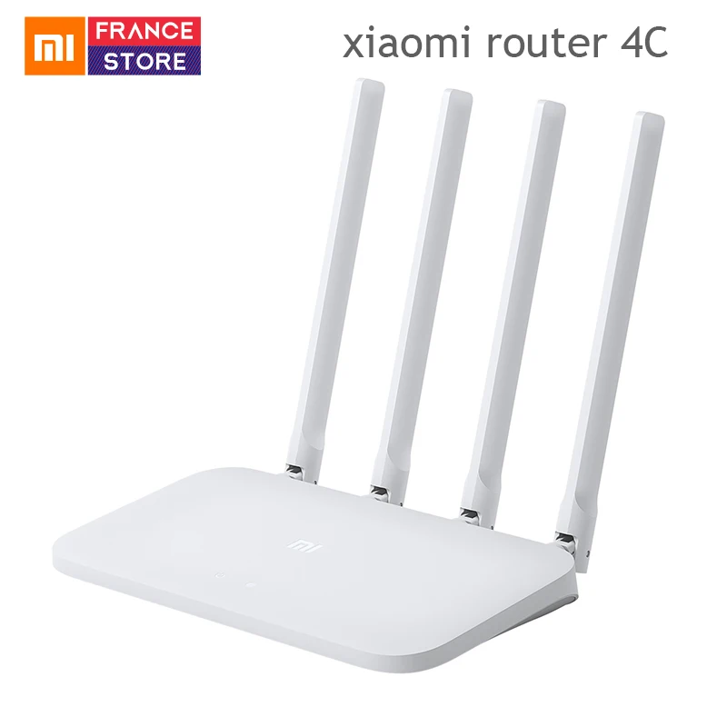Оригинальный Xiaomi Mi Wi Fi роутер 4C 64 ram 802 11 b/g/n 2 4G 300 Мбит/с 4 антенны Smart APP группа