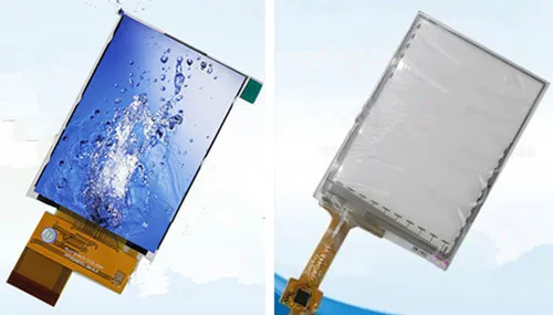 3 2 дюйма 40P 262K TFT LCD емкостный сенсорный экран ILI9341 Привод IC 8/16 бит параллельный MCU RGB