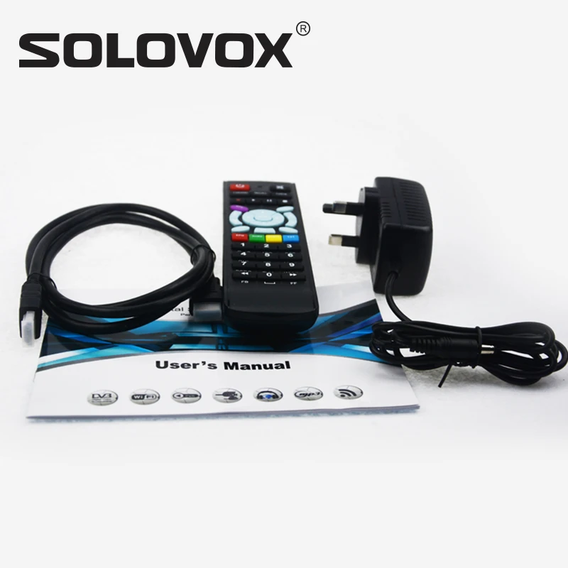 SOLOVOX V9S 5 шт. Поддержка HDMI и спутниковый ресивер AV Smart ТВ Box построить в wi fi колеса