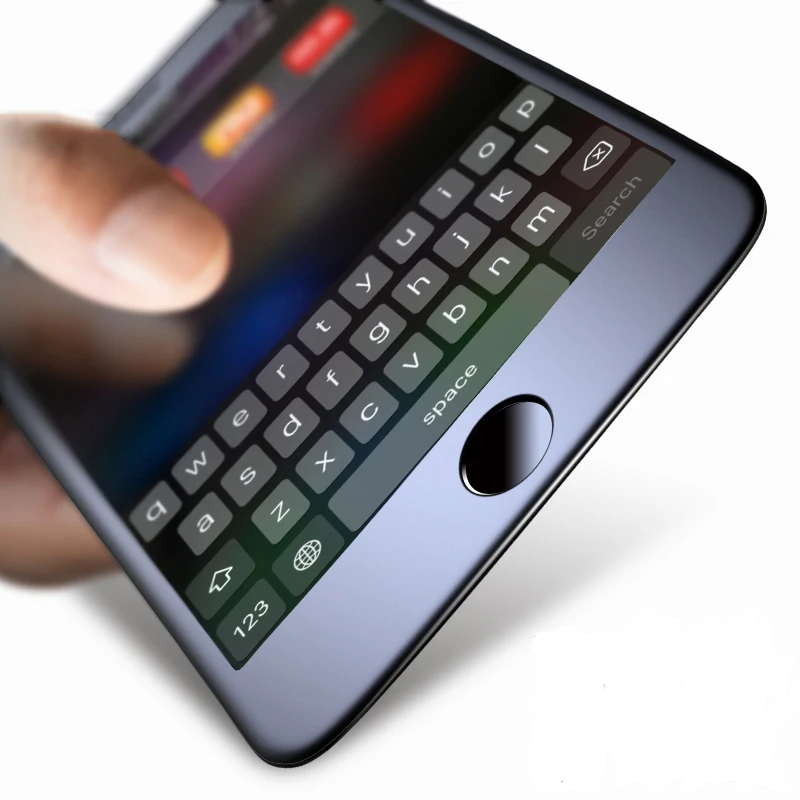 Защитная пленка для экрана из закаленного стекла для iPhone X, 8, 7, 6 S, 3D Матовая Мягкая Защитная пленка для iPhone X, 8, 7, 6 S, 6 Plus