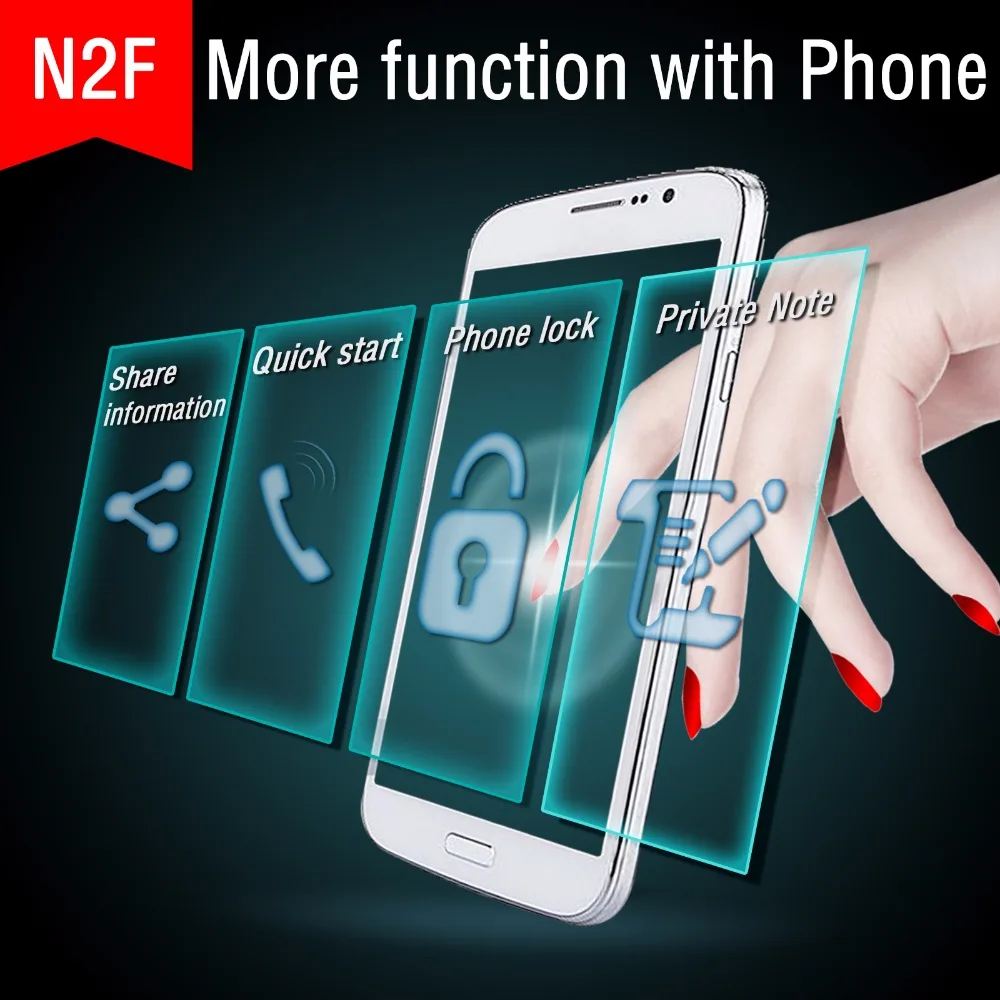 JAKCOM N2 Smart Nail: New Multifunction Intelligent Accessories with NFC, No Charging Required - Smart Wearable Gadget image 4