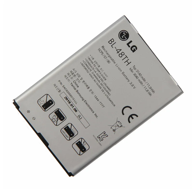 Оригинальный E940 аккумулятор телефона для LG E977 F 240K 240S Optimus G Pro E980 E985 E986 BL 48TH pro lite