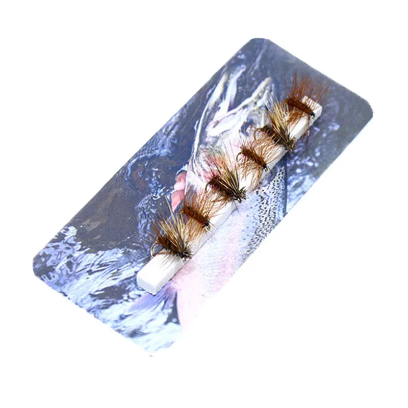 Royal Sissi PRO вязание 6 шт./корт. 14 # лось Caddis мухи яркие сухие Искусственные для ловли