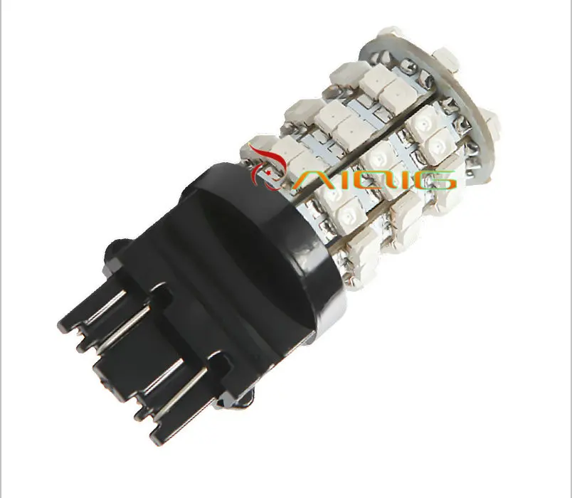 3156 3157 янтарно-желтый 60 SMD задний стоп-сигнал s светодиодный ные Автомобильные фары