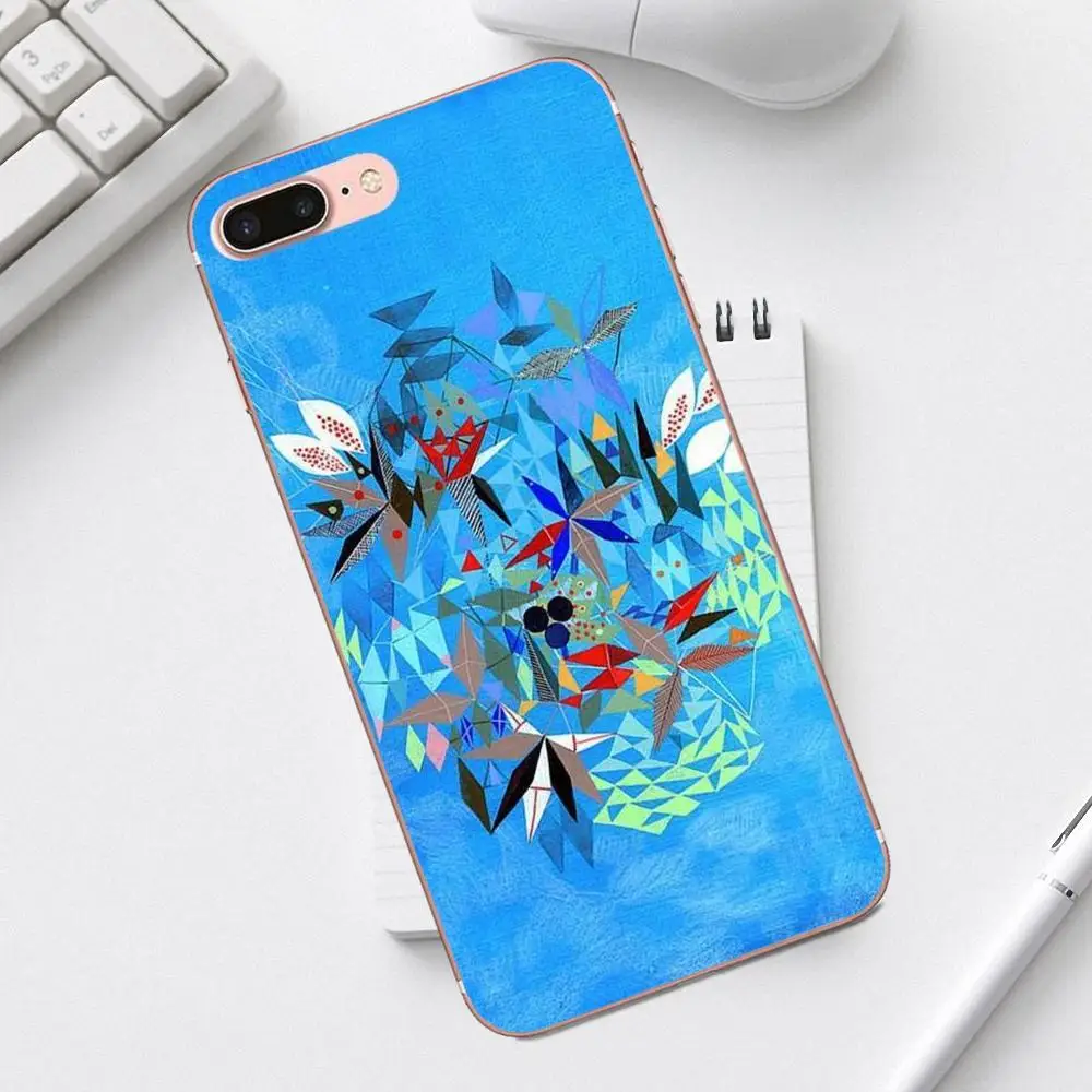 Мягкий чехол для мобильного телефона Qdowpz Pretty Cloud Triangle Galaxy Alpha Core Prime Note 4 5 8 S3 S4 S5 S6 S7