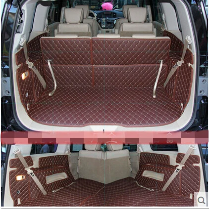 

Good quality! Special trunk mats for Nissan Quest 7seats 2015-2011 durable waterproof boot carpets for Quest 2013,Free shipping