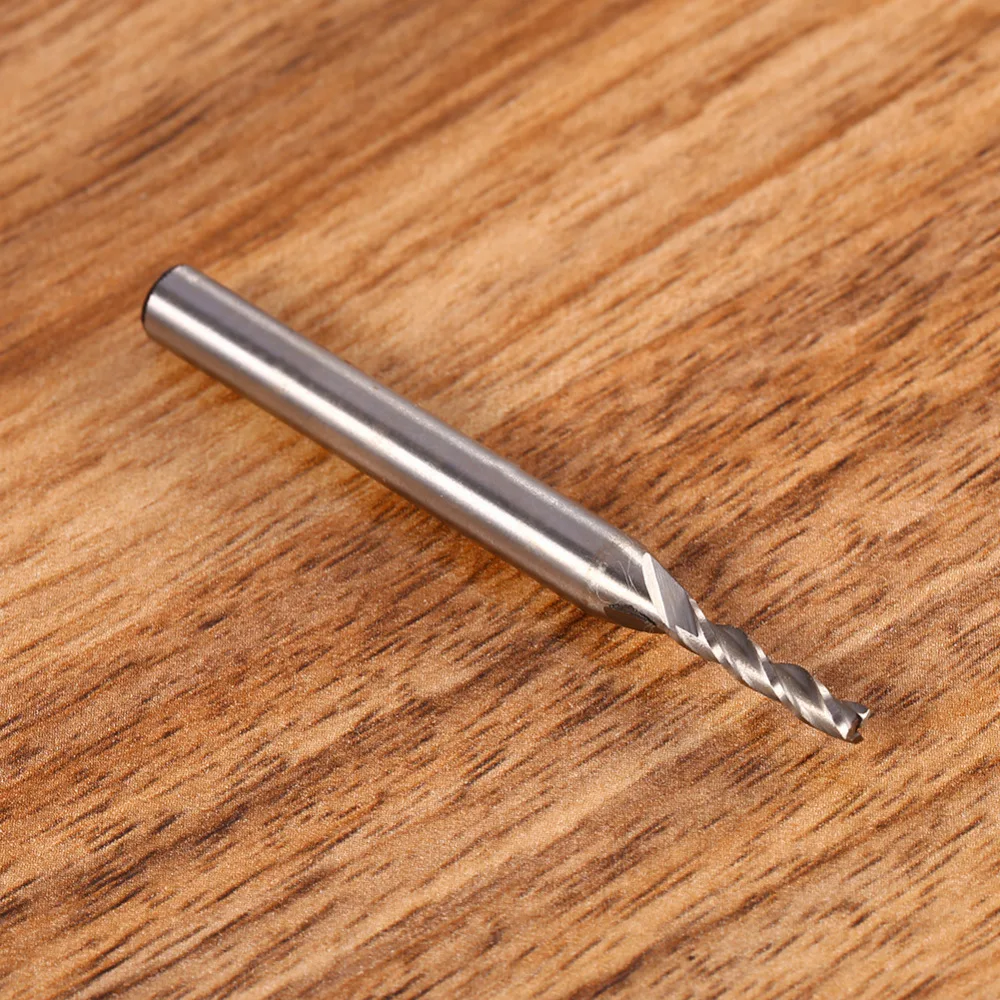 Концевая фреза из быстрорежущей стали и алюминия 10 шт./лот сверхдлинная 3 мм