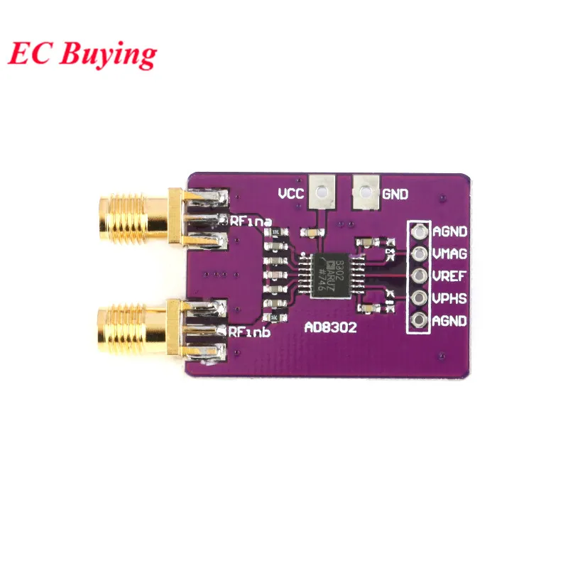 Модуль обнаружения AD8302 амплитудный фазный РЧ модуль детектора Wideband