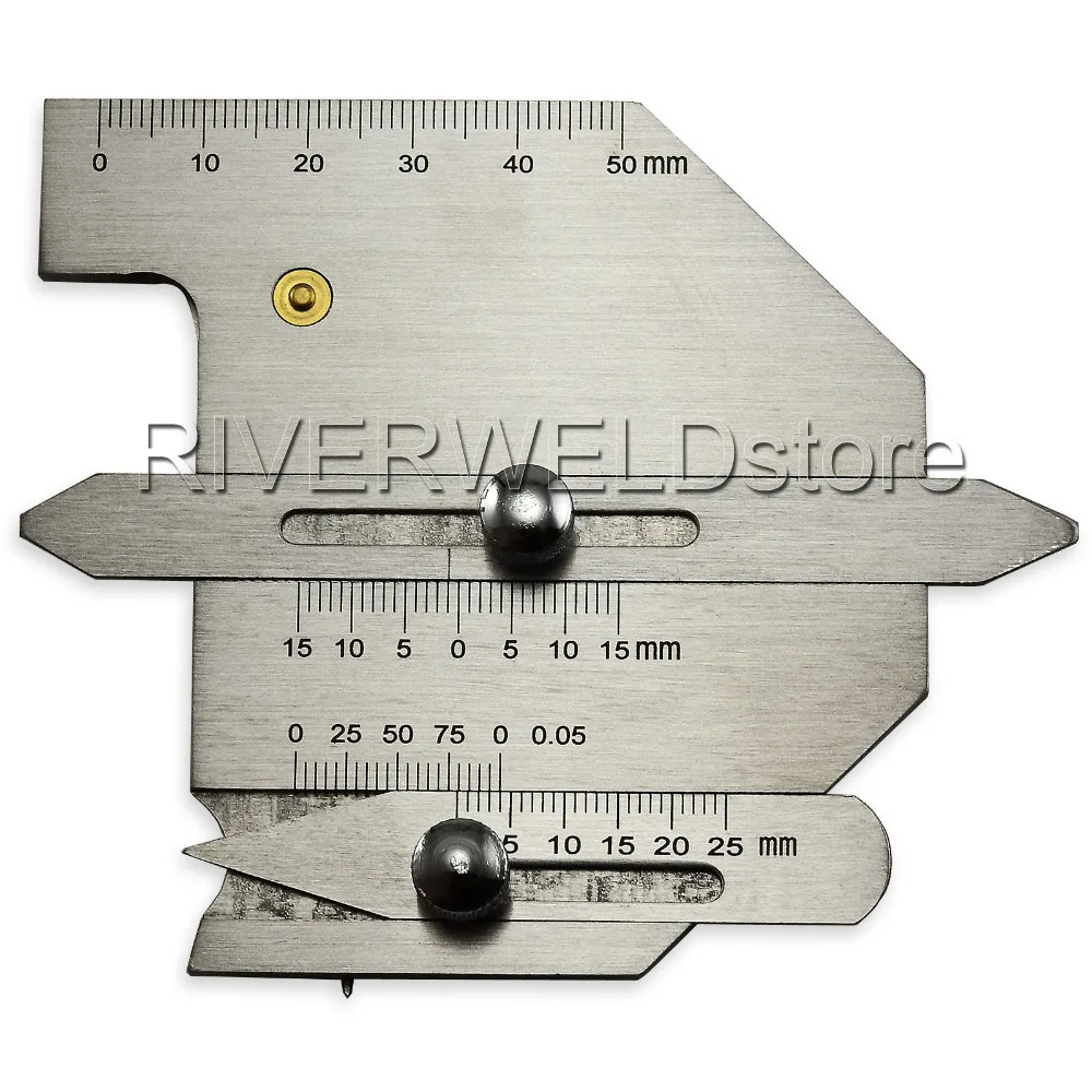 

Welding Gauge Weld Bead Height Welding Seam Gap Ruler Gage Metric HJC60
