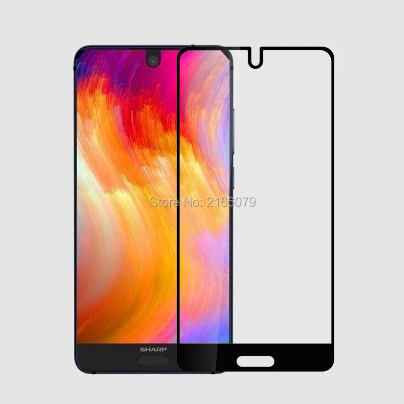 2 шт./лот для Sharp Aquos S2 5 &quotПолное покрытие экрана протектор Закаленное стекло