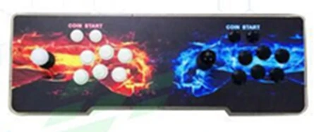 Черный 1 6 s тикеры на выбор коробка 6 s 1388 в 1 аркадная консоль для ПК ТВ PS3 монитор HDMI VGA USB с Pandora видео аркадная машина - Цвет: Черный