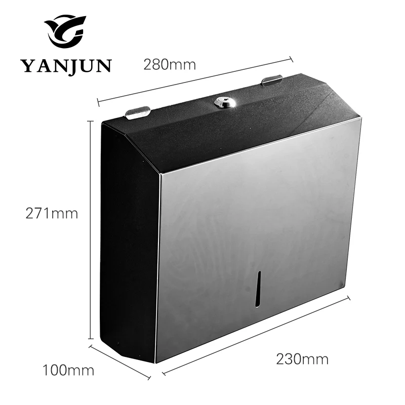 Держатель для туалетной бумаги Yanjun настенный держатель из нержавеющей стали