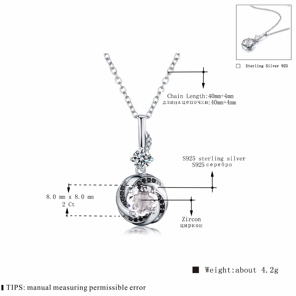 Серебряное ожерелье Цвет Классическое украшение Модные помолвочные ожерелья для женщин Свадебные подвески P159.