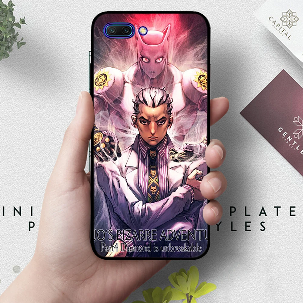 1 JoJo Необычные Приключения популярный пользовательский силиконовый чехол для huawei honor 6A 7A Pro 7X8 Lite 8X 8C 9 Note 10 View 20 9X - Цвет: 1