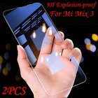 2 шт. закаленное стекло для Xiaomi Mi Mix 3 Защитная пленка 9H Высококачественная Взрывозащищенная защита для ЖК-экрана для Xiaomi Mix3