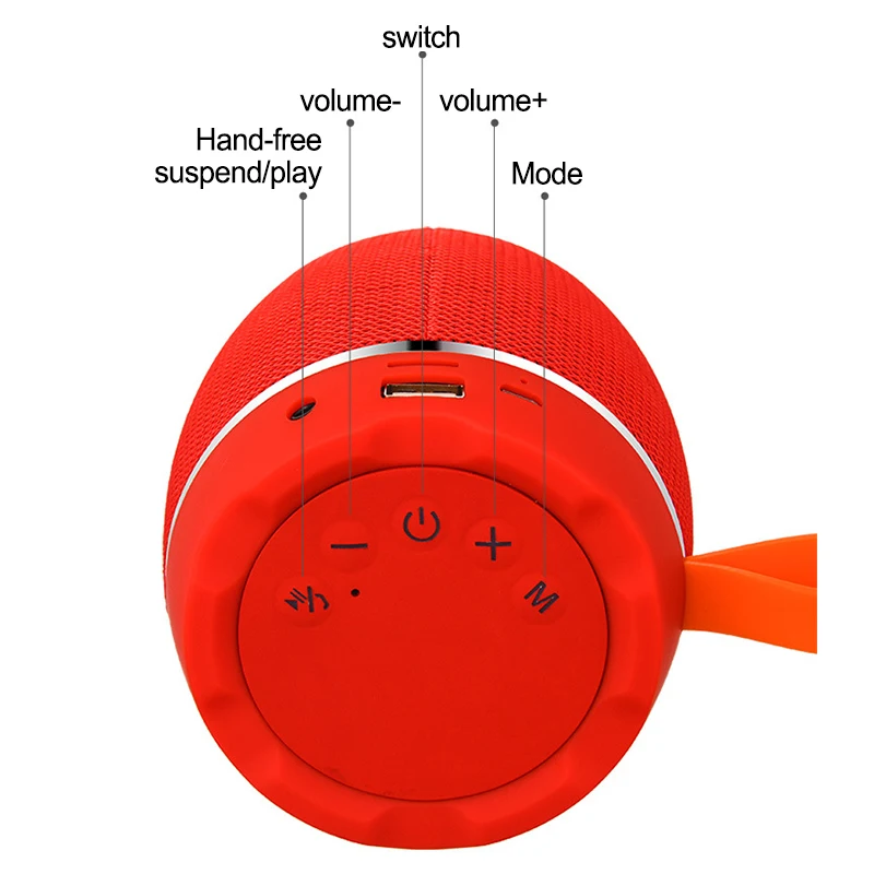 2019 модный портативный беспроводной bluetooth динамик стерео аудио приемник мини 4 2