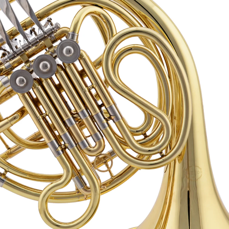 JAZZOR 4 клавишная двойная французская валторна модель входа Bb/F ветрозащитные