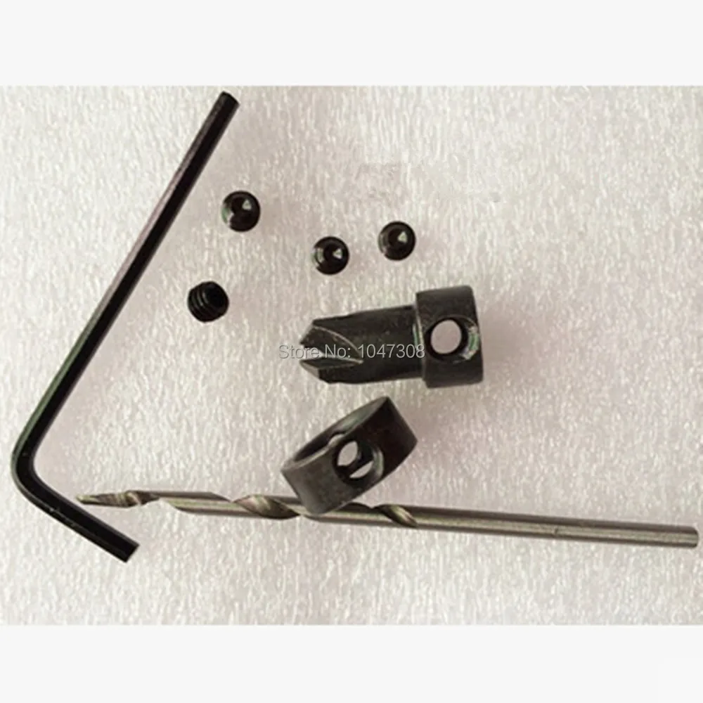 7 шт. конические деревянные пилота столешницы сверла деревообрабатывающие биты