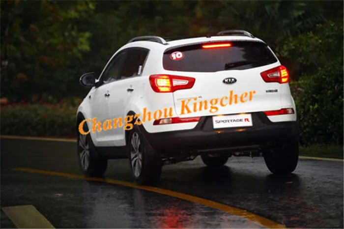 Хромированный алюминиевый багажник на крышу для багажа 3 м балка Nerf KIA sportage R 2010 2011