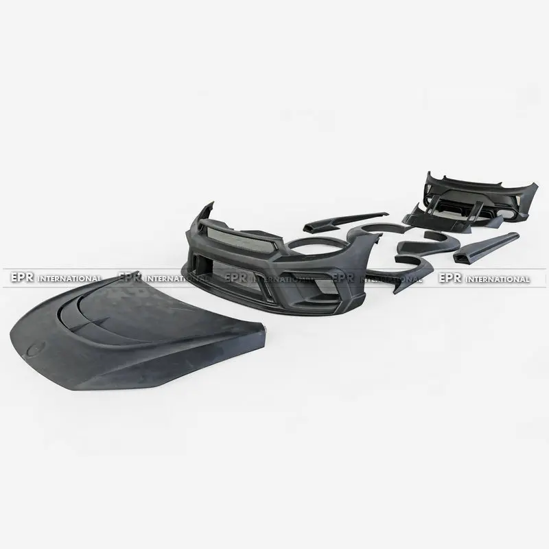 Автомобиль-Стайлинг для VW Scirocco R FRP стекловолокно как стиль Полный широкий обвес комплект стекловолокно Авто спортивный капот бампер крыло