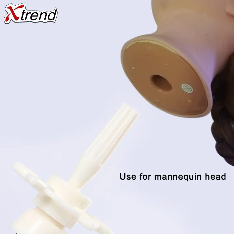Xtrend Wig Head Stand Holder For Canvas Block Manequin Manican Making Tools Heads Table Adjustable 1 pc | Шиньоны и парики