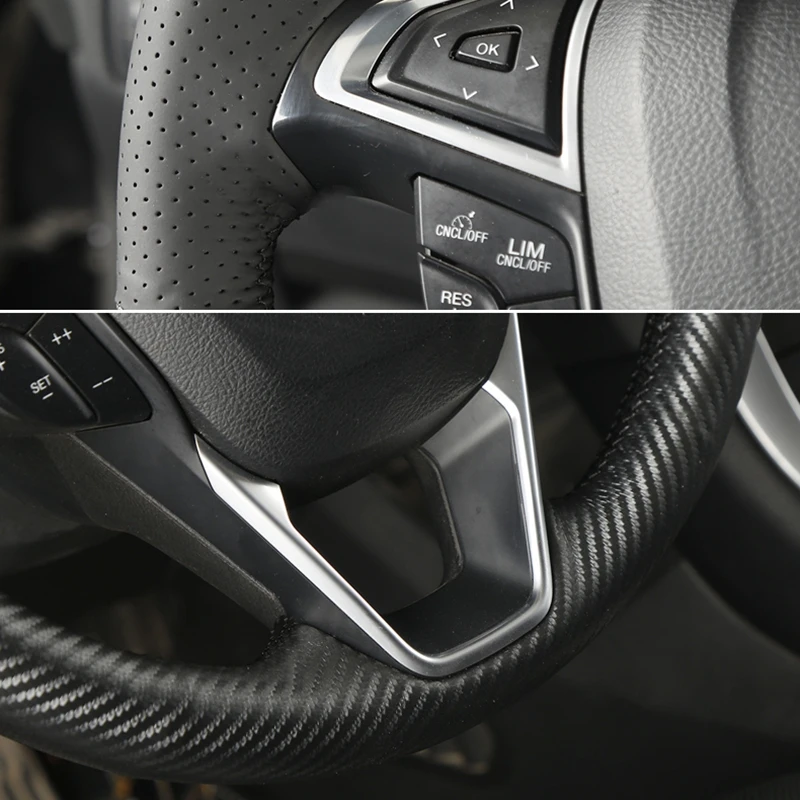 GKMHiR DIY черный кожаный чехол рулевого колеса автомобиля из углеродного волокна