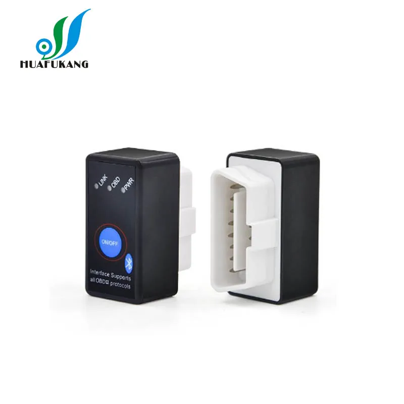 Супер Мини ELM327 Bluetooth выключатель питания ELM 327 2 1 OBD2 интерфейс OBDII для Android