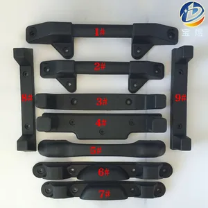 Аксессуары для багажа, пластиковые ножки, аксессуары для багажа, пластиковые передние аксессуары для багажа, сменные накладки для ног, сумка для багажа