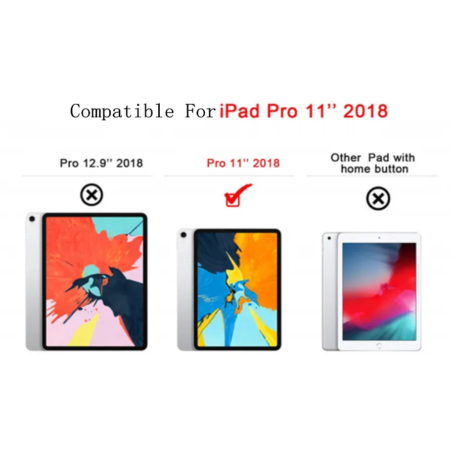 2 шт./упаковка протектор экрана из закаленного стекла для Apple ipad pro 11 2018 твердость 9H