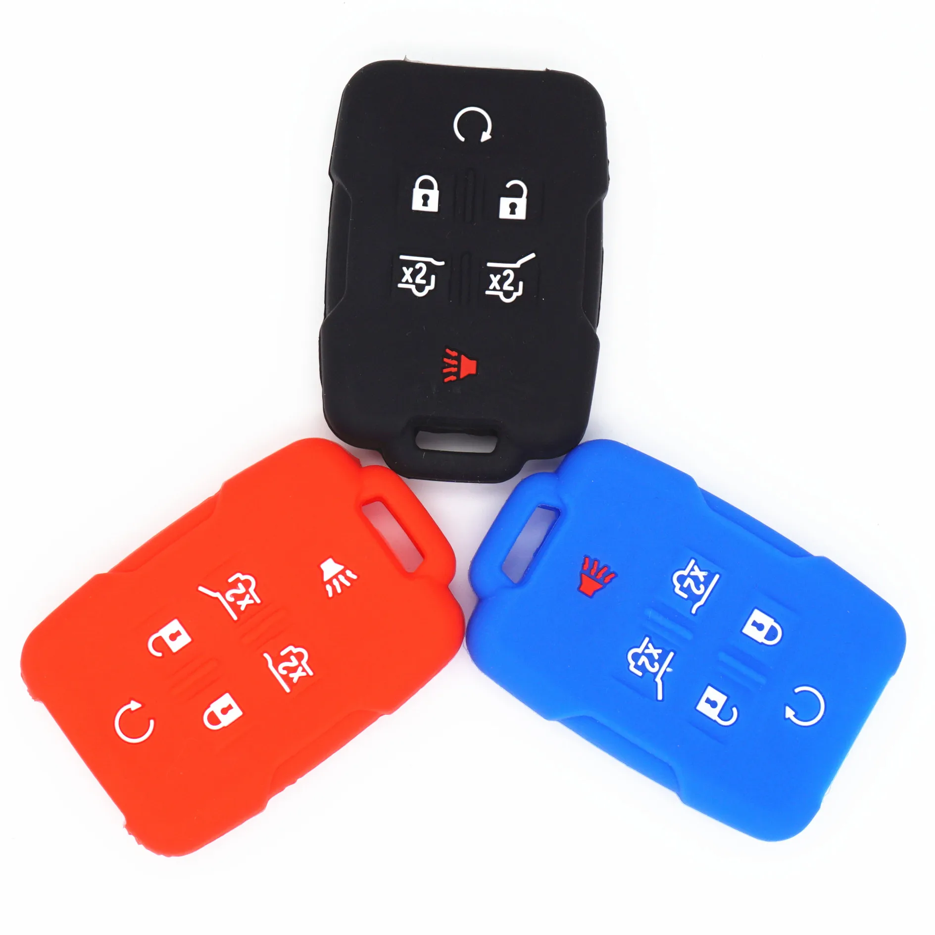 WFMJ силиконовый 6 кнопок смарт пульт дистанционного управления брелок чехол для