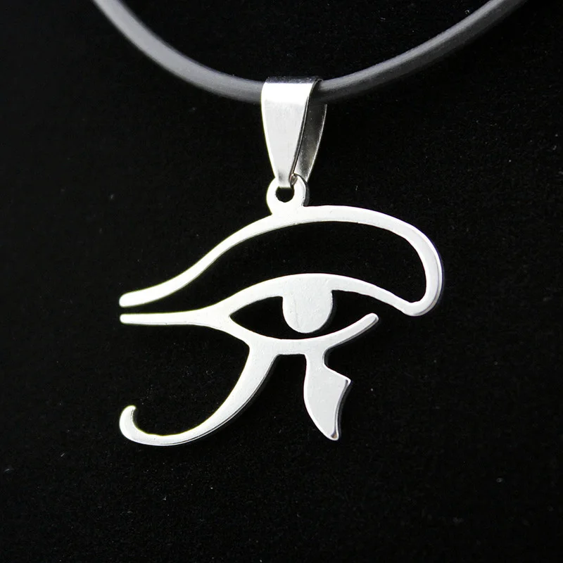 Чокер из черной кожи для мужчин и женщин ожерелье в виде египетского хвоста