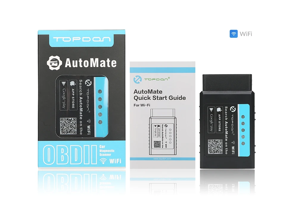 TOPDON автоматический ELM327 Bluetooth V1.5 wifi pic18f25k80 OBD2 сканер автомобильный OBDII полная функция диагностический инструмент код ридер