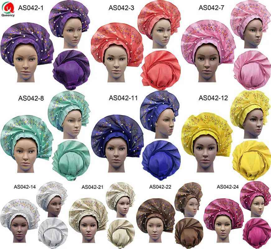 Бесплатная доставка DHL модное Африканское Авто желе с бусинами и камнями