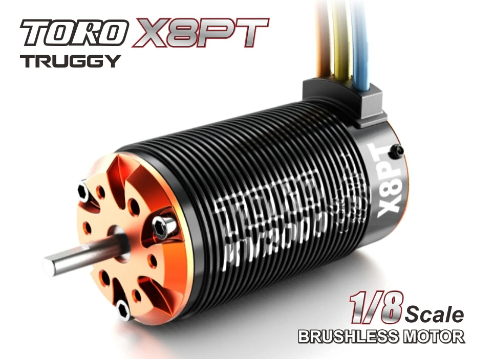 SKYRC TORO двигатель для 1/8 грузовика rc автомобиль 6 полюсный ротор 2150KV/2350KV/1750KV/1350KV|motor