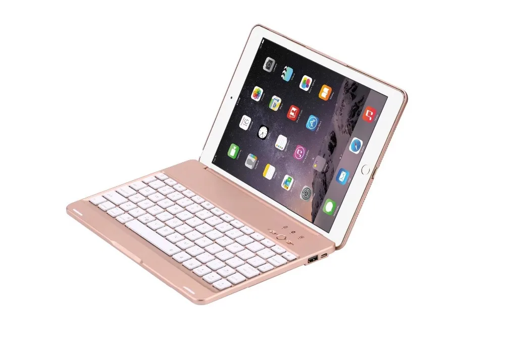 Английская модель Coque для iPad Pro 9,7 чехол с крышкой клавиатуры, ABS Bluetooth Крышка для wi-fi-модуля для iPad Pro 9,7 крышка клавиатуры
