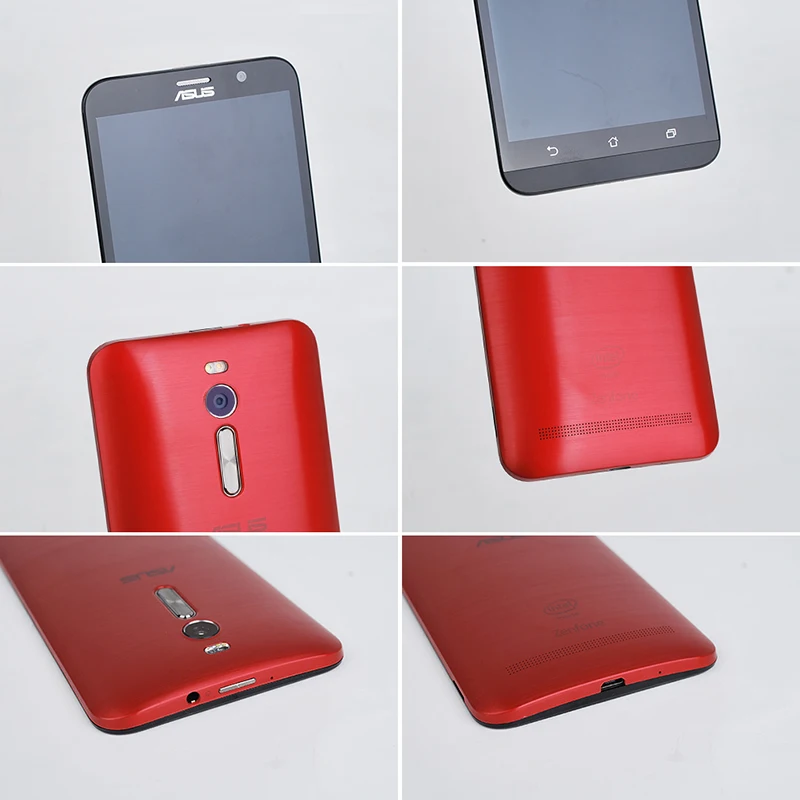 ASUS ZenFone 2 ZE551ML 4G LTE Мобильные телефоны Intel 1,8 ГГц/2,3 ГГц Z3580 4 ГБ ОЗУ 32 ГБ ПЗУ 5,5 дюйма Бесплатный чехол 13МП Камера Смартфоны