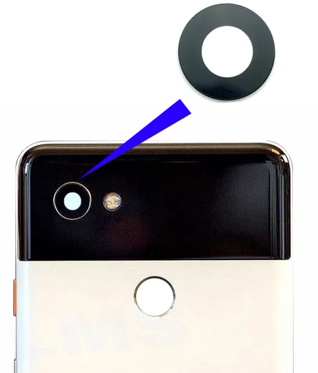 Pixel2 задняя камера стеклянный объектив для Google Pixel 2 XL стекло с клеем высокое