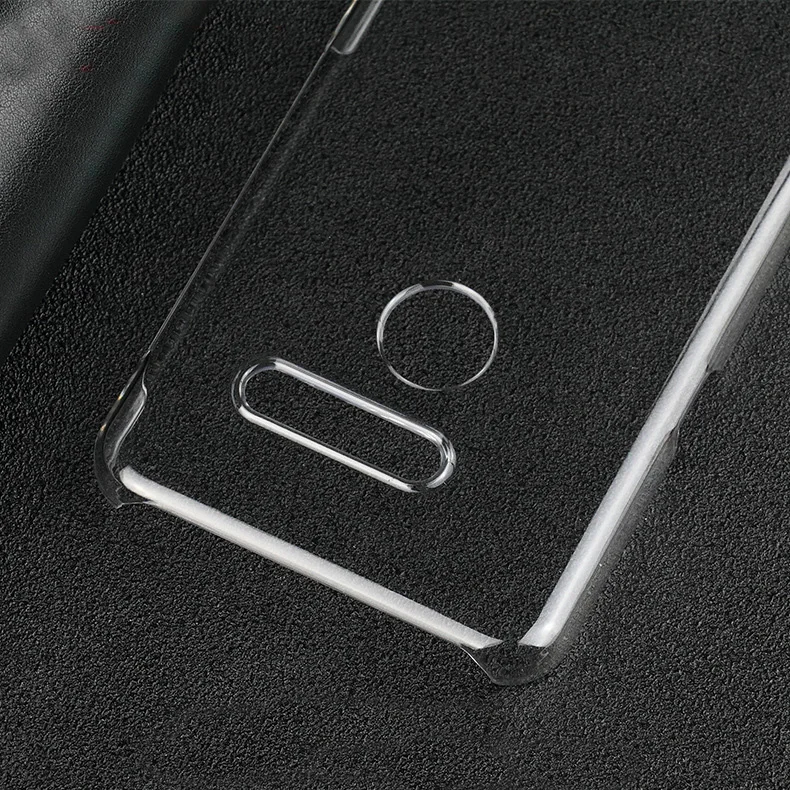 Ультратонкий Прозрачный жесткий чехол накладка из поликарбоната для LG G8 ThinQ/LG G7