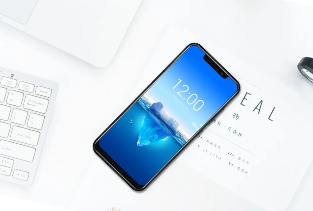 Oukitel C12 Face ID 6,18 дюймов 19:9 u-образный дисплей Android 8,1 2 Гб ОЗУ 16 Гб ПЗУ MT580 3300 мАч батарея 8 Мп+ 2 Мп камера смартфон