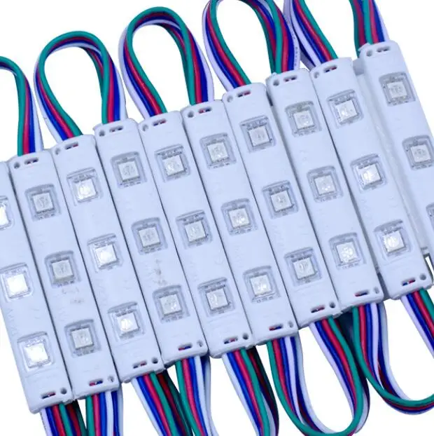 DC12V 5050 RGB светодиодный ные модули 7515 рекламные светящиеся символы для фоновой