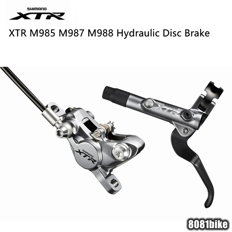 SHIMANO XTR M9000 M985 M987 M988 MTB Гидравлический дисковый тормоз включает ICE TECH колодки слева